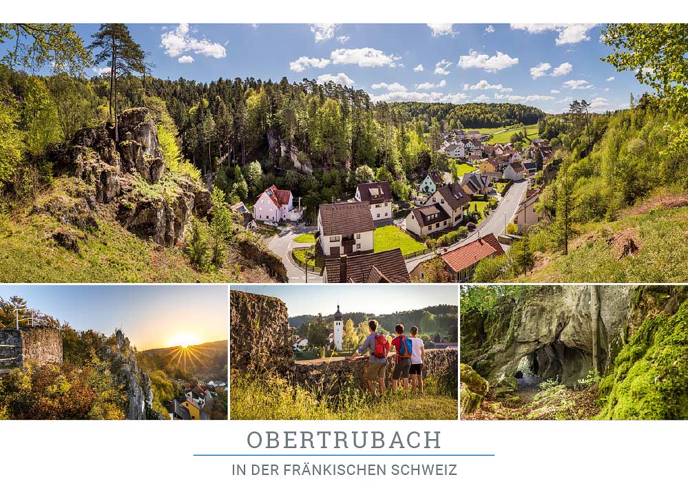 Postkarte "Obertrubach"